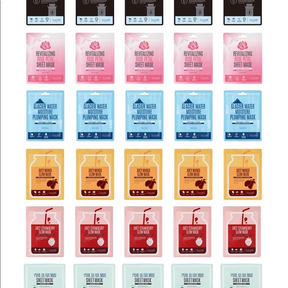 Korean Sheet Mask Glowing Skin - Picture 1 of 14